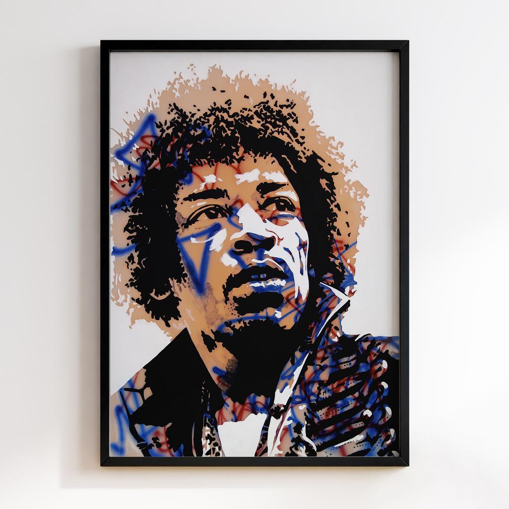 Постер Джимі Хендрікс (Jimi Hendrix) JX10