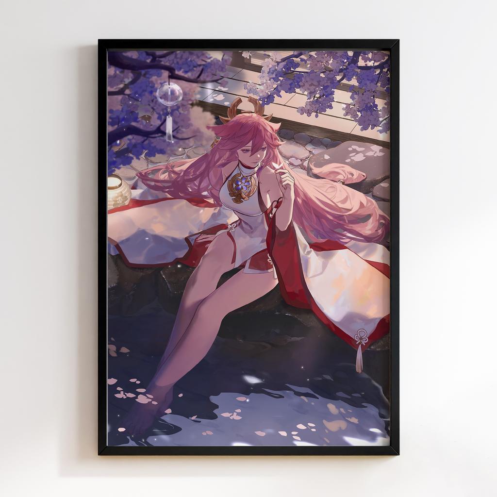 Постер Genshin Impact Yae Miko YM02