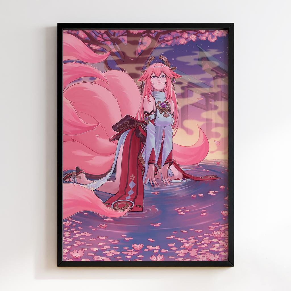 Постер Genshin Impact Yae Miko YM03