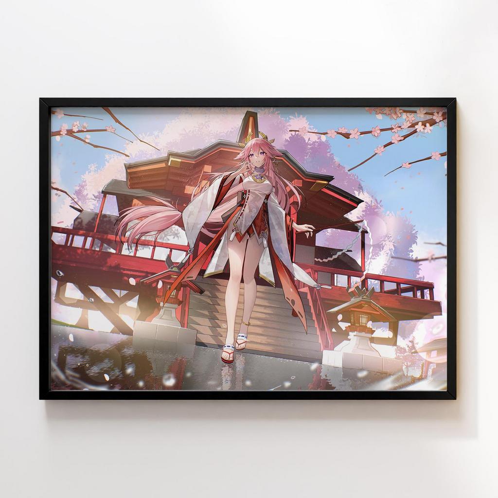 Постер Genshin Impact Yae Miko YM04
