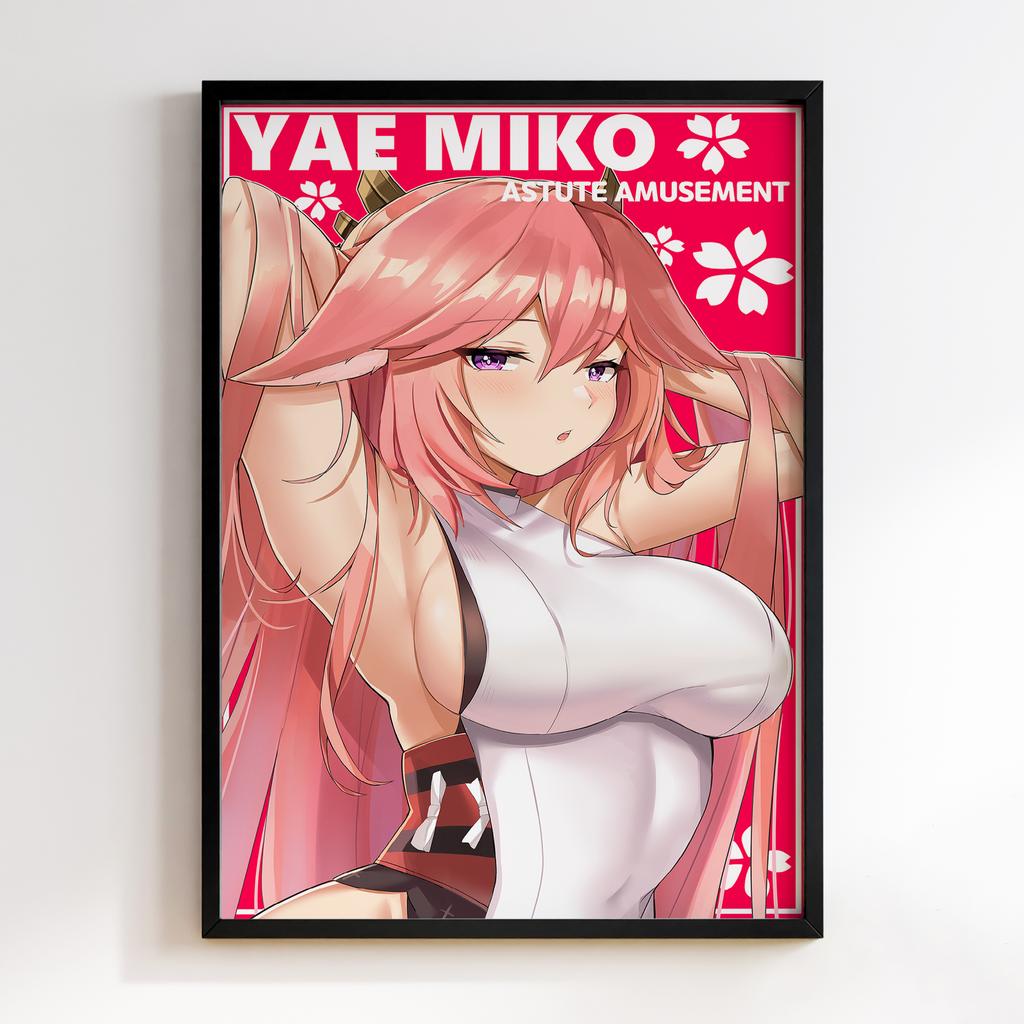 Постер Genshin Impact Yae Miko YM06