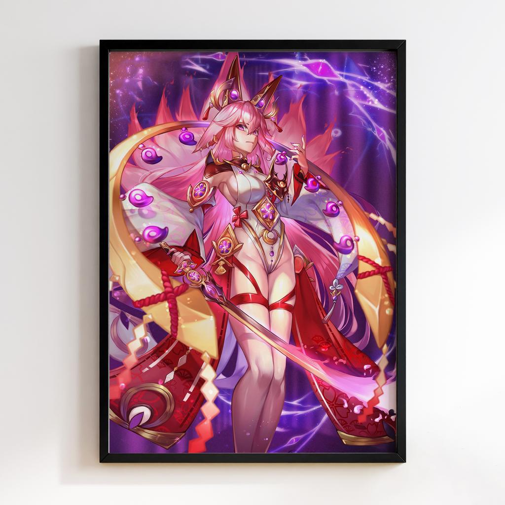 Постер Genshin Impact Yae Miko YM08