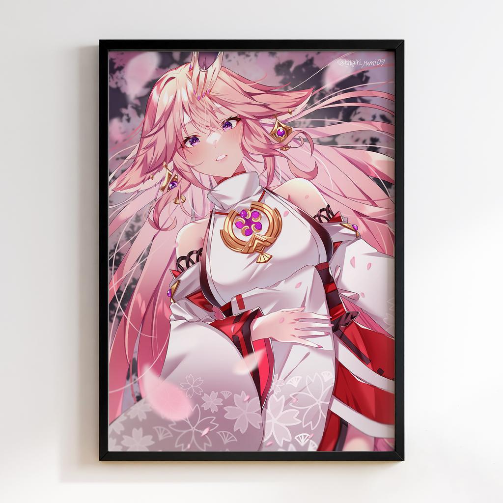Постер Genshin Impact Yae Miko YM10