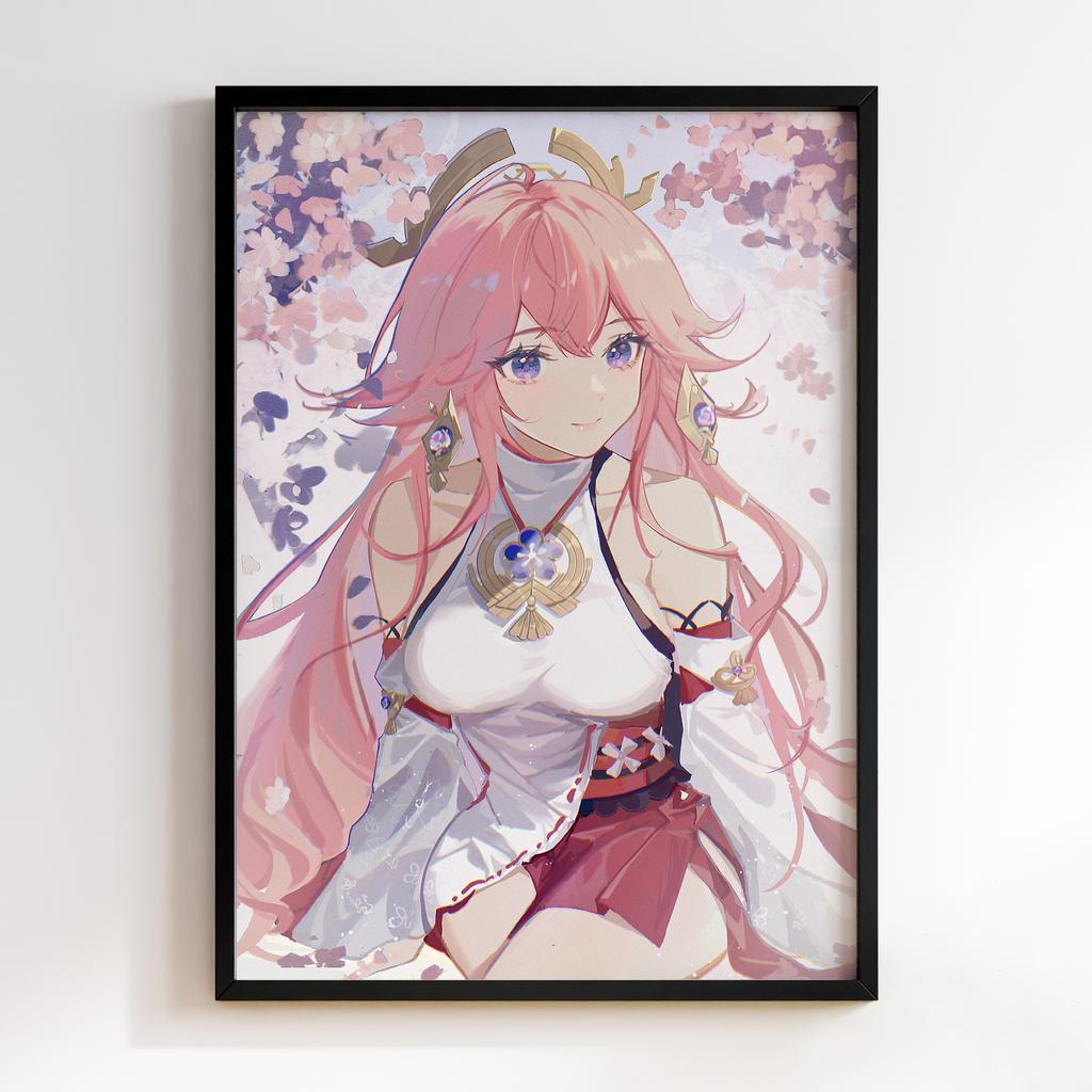 Постер Genshin Impact Yae Miko YM11