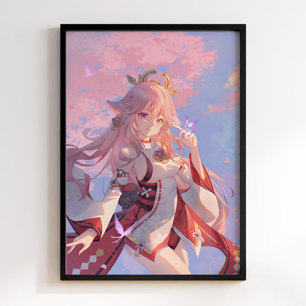 Постер Genshin Impact Yae Miko YM15