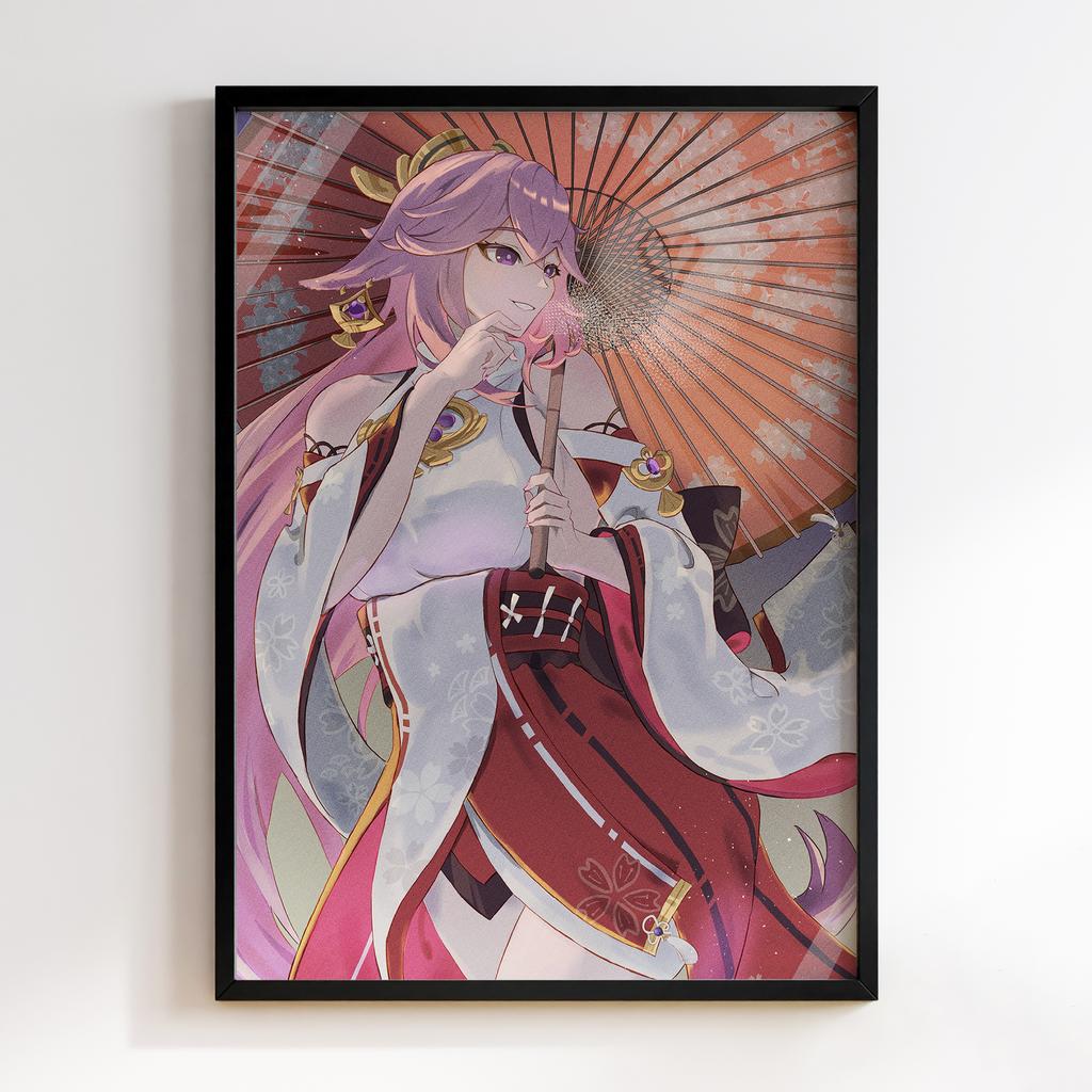 Постер Genshin Impact Yae Miko YM20