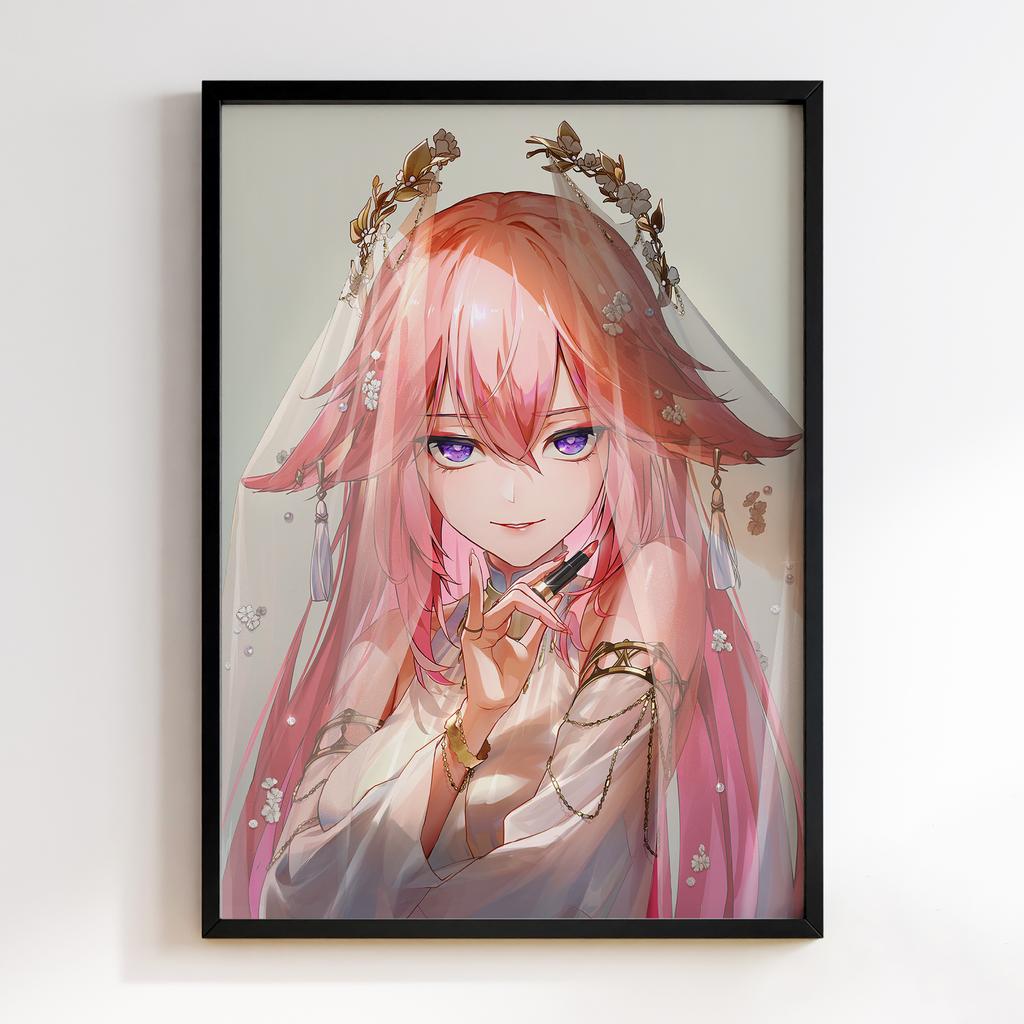 Постер Genshin Impact Yae Miko YM22