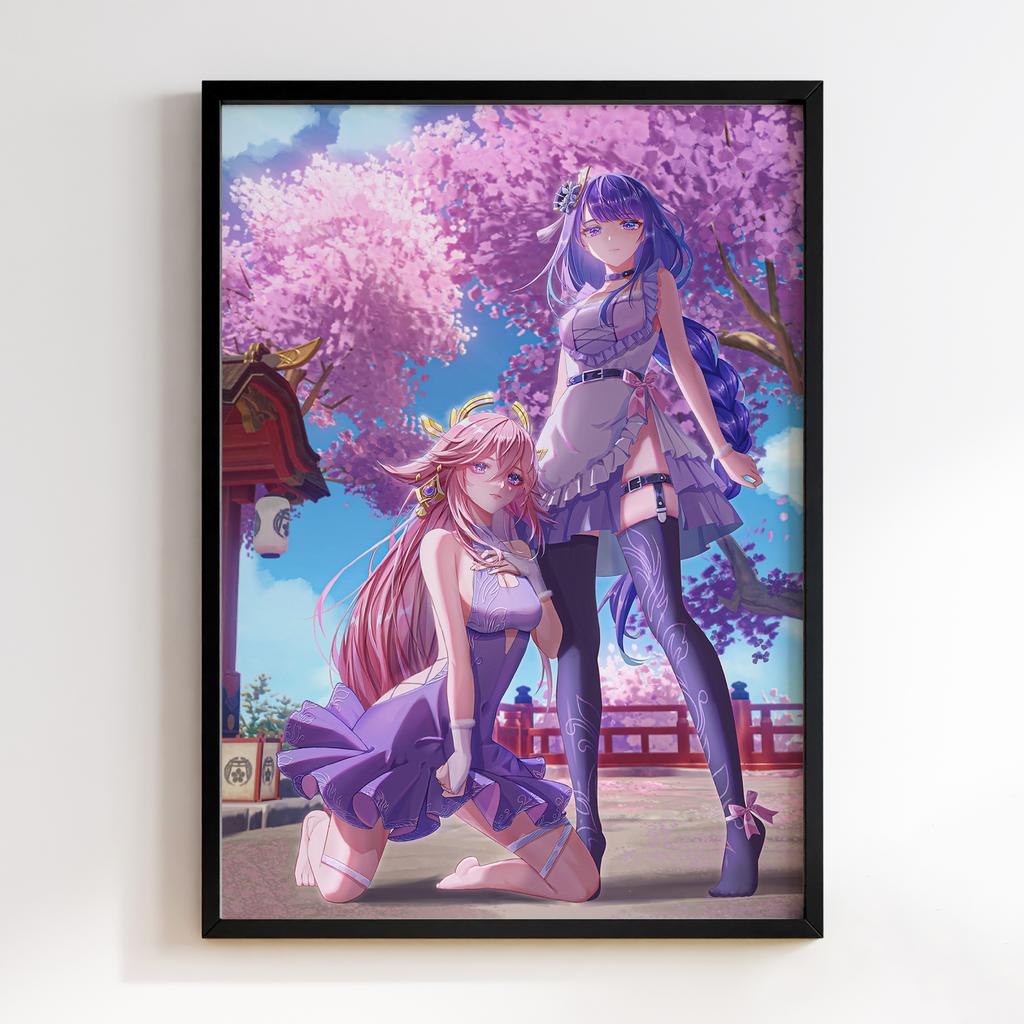 Постер Genshin Impact Yae Miko YM2930