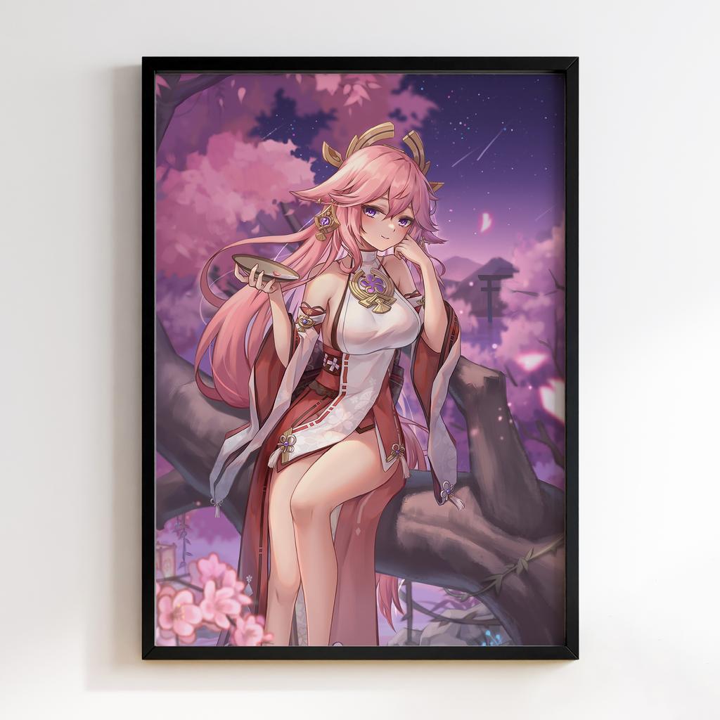 Постер Genshin Impact Yae Miko YM31