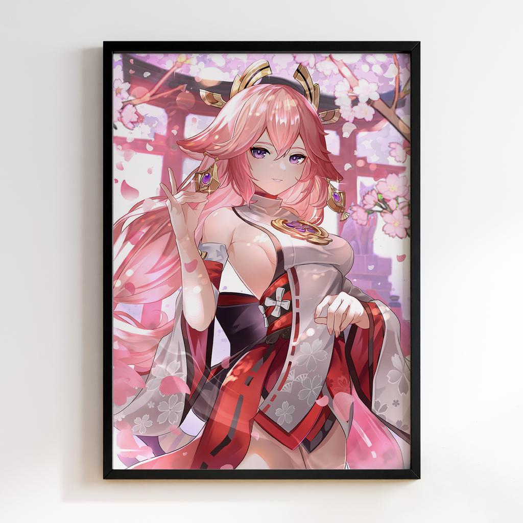 Постер Genshin Impact Yae Miko YM32