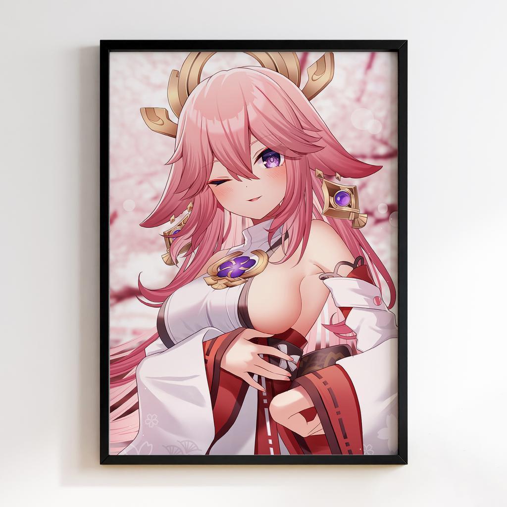 Постер Genshin Impact Yae Miko YM35