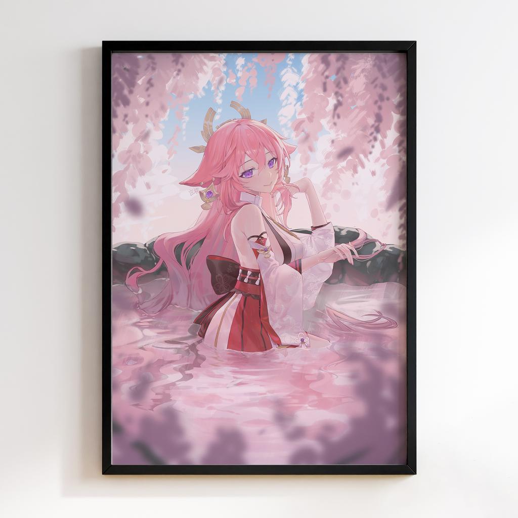 Постер Genshin Impact Yae Miko YM36