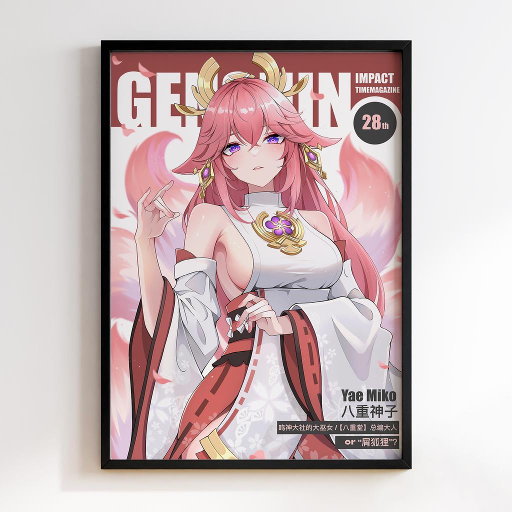 Постер Genshin Impact Yae Miko YM37