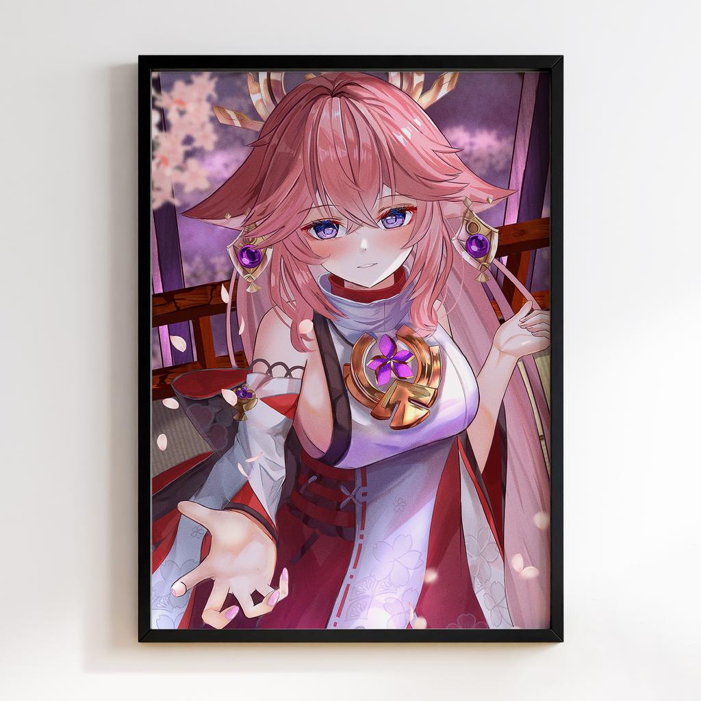 Постер Genshin Impact Yae Miko YM38