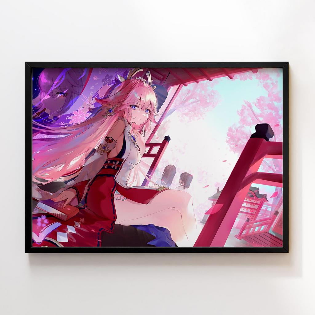 Постер Genshin Impact Yae Miko YM40