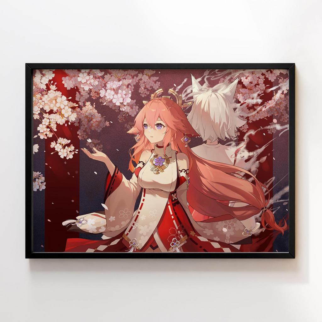 Постер Genshin Impact Yae Miko YM42