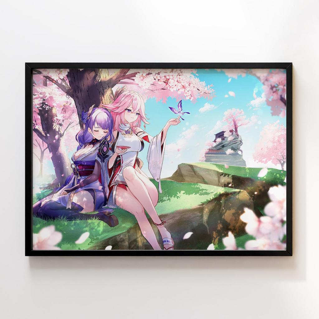 Постер Genshin Impact Yae Miko YM43