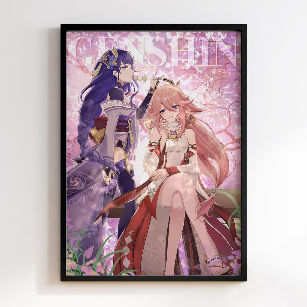 Постер Genshin Impact Yae Miko YM45