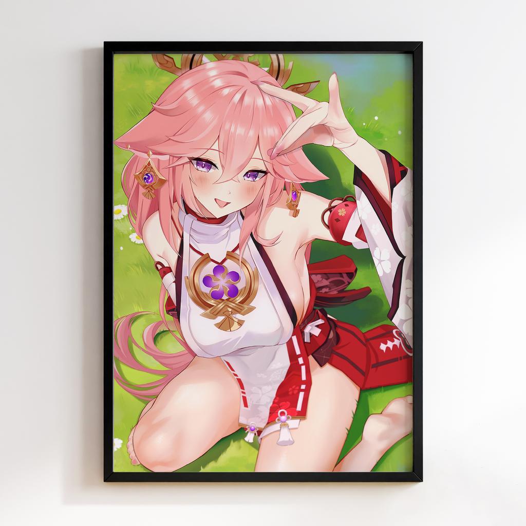 Постер Genshin Impact Yae Miko YM47