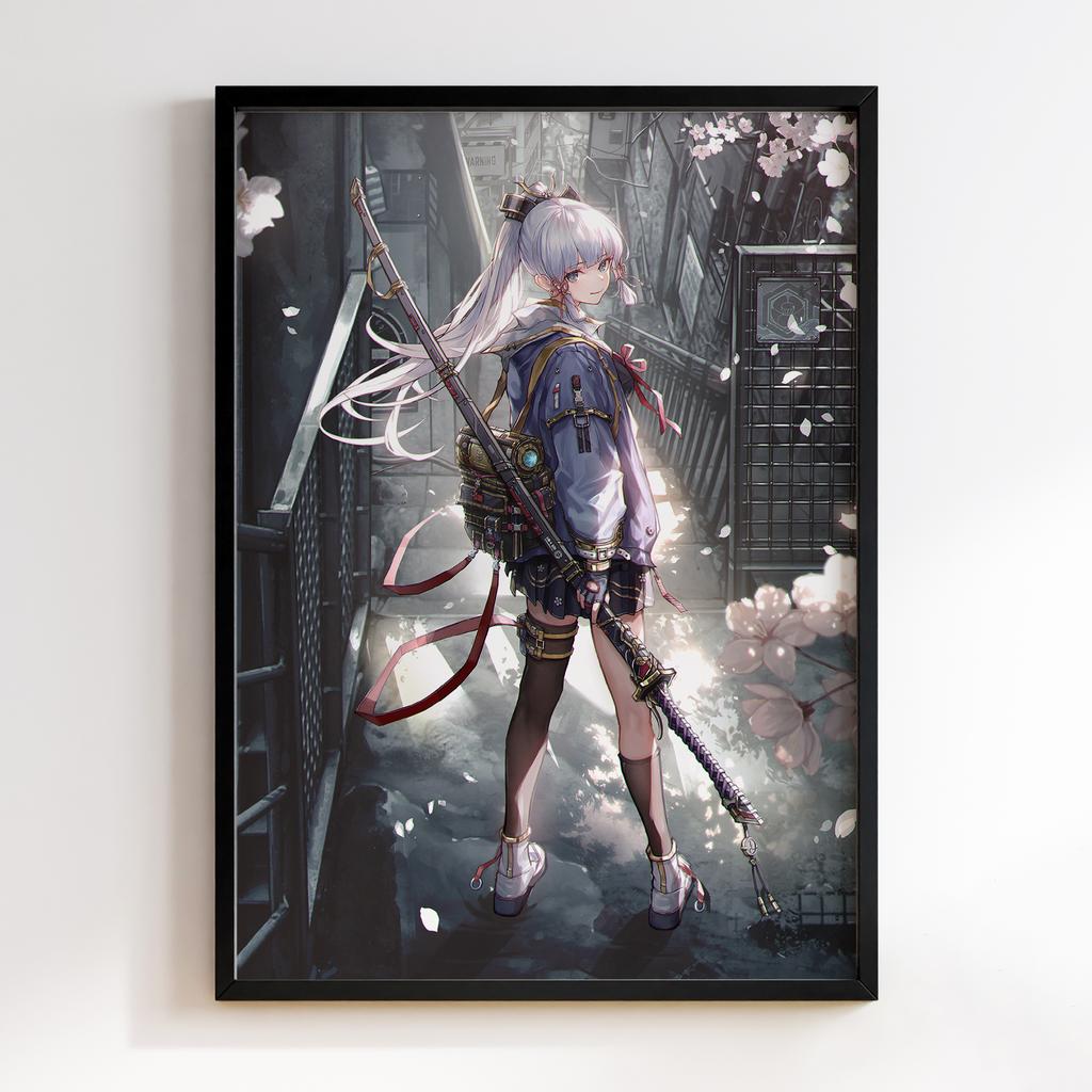 Постер Genshin Impact Kamisato Ayaka KIA01