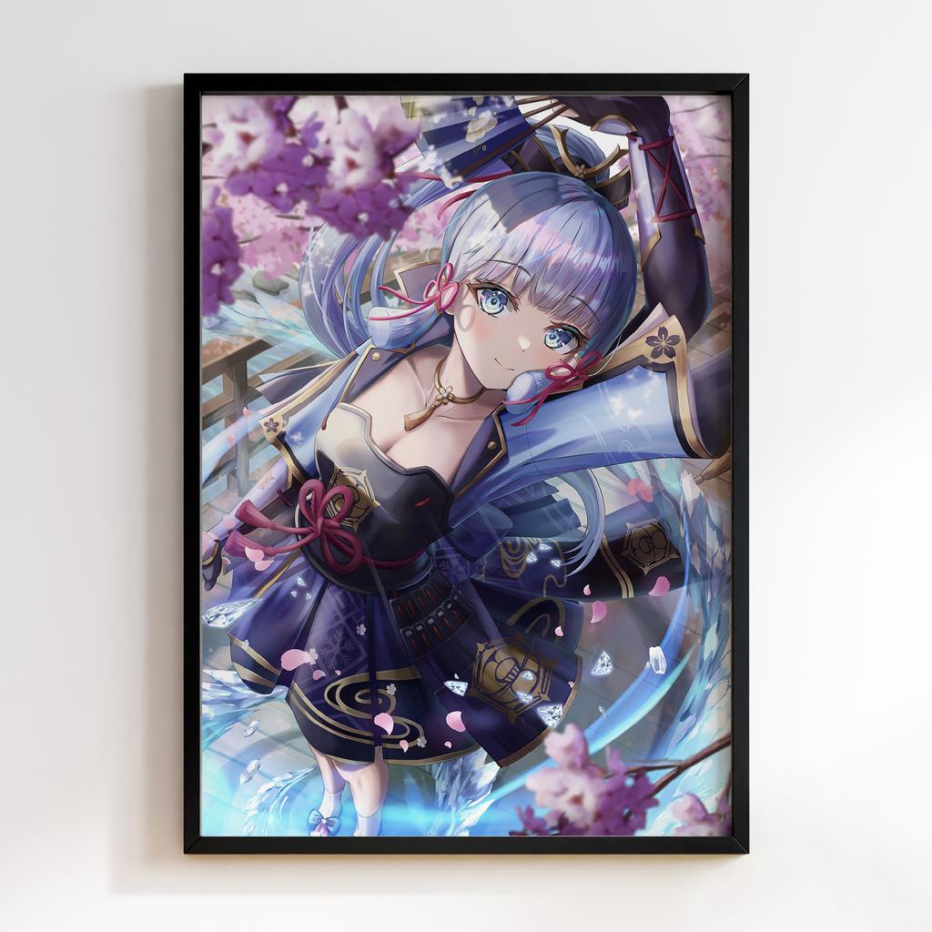 Постер Genshin Impact Kamisato Ayaka KIA07