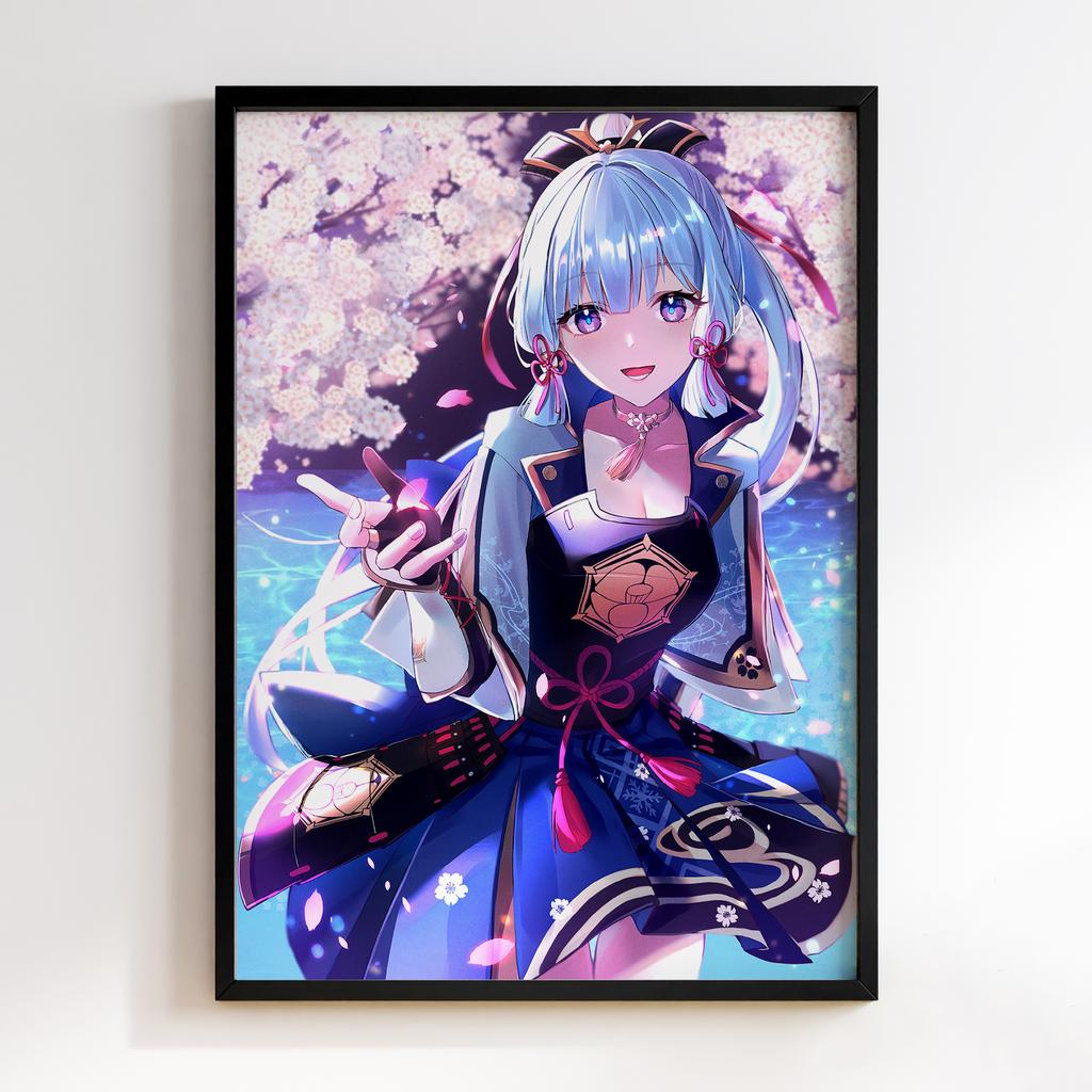 Постер Genshin Impact Kamisato Ayaka KIA08