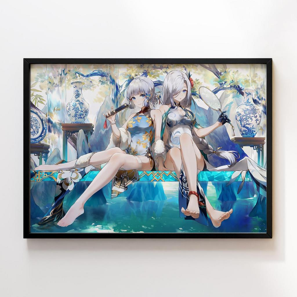 Постер Genshin Impact Kamisato Ayaka KIA09