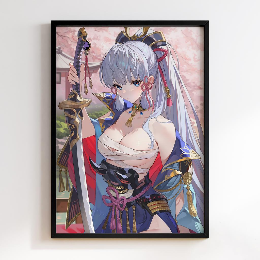 Постер Genshin Impact Kamisato Ayaka KIA12