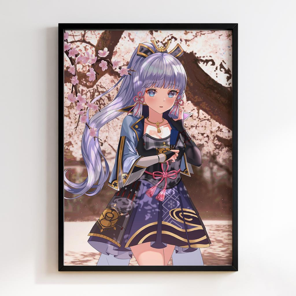 Постер Genshin Impact Kamisato Ayaka KIA15