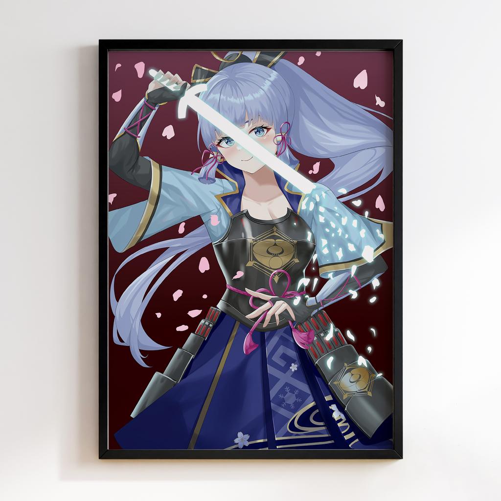 Постер Genshin Impact Kamisato Ayaka KIA16