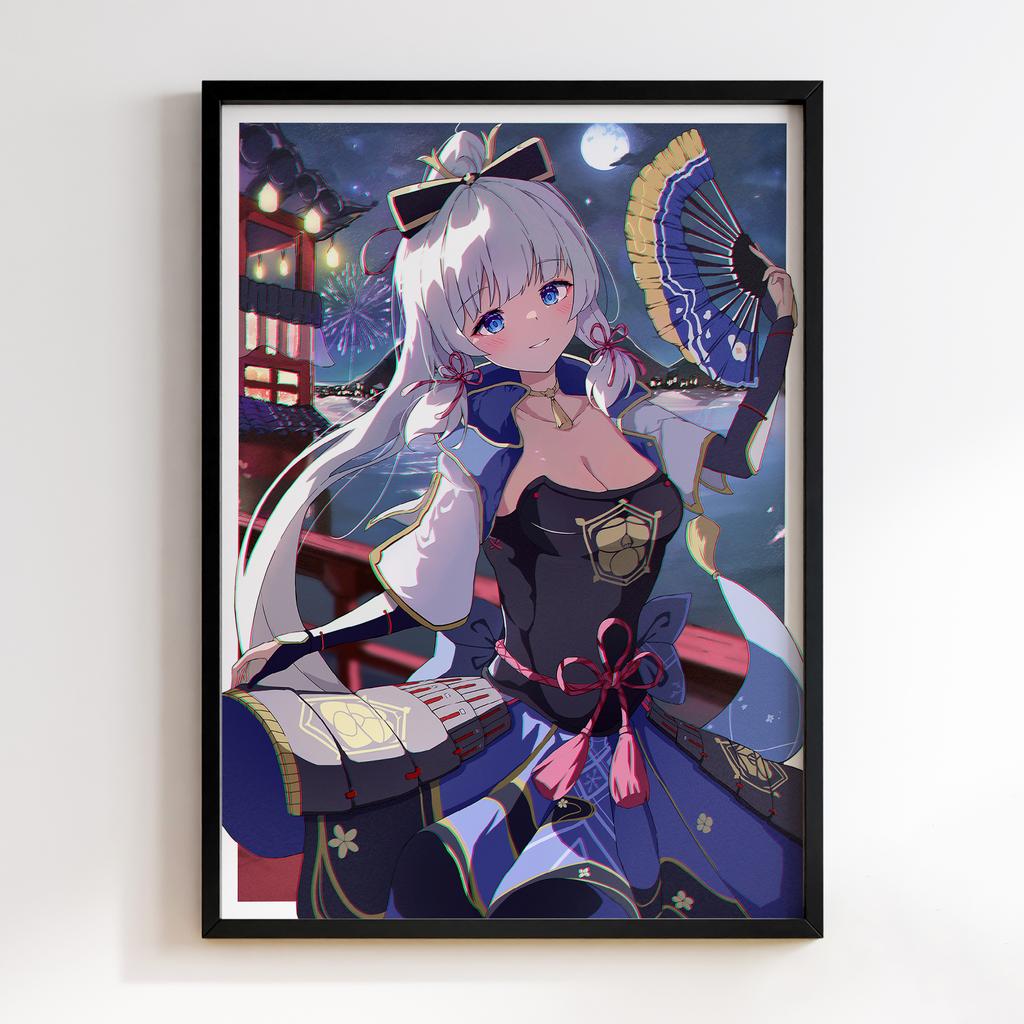 Постер Genshin Impact Kamisato Ayaka KIA18