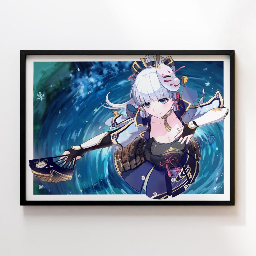 Постер Genshin Impact Kamisato Ayaka KIA24
