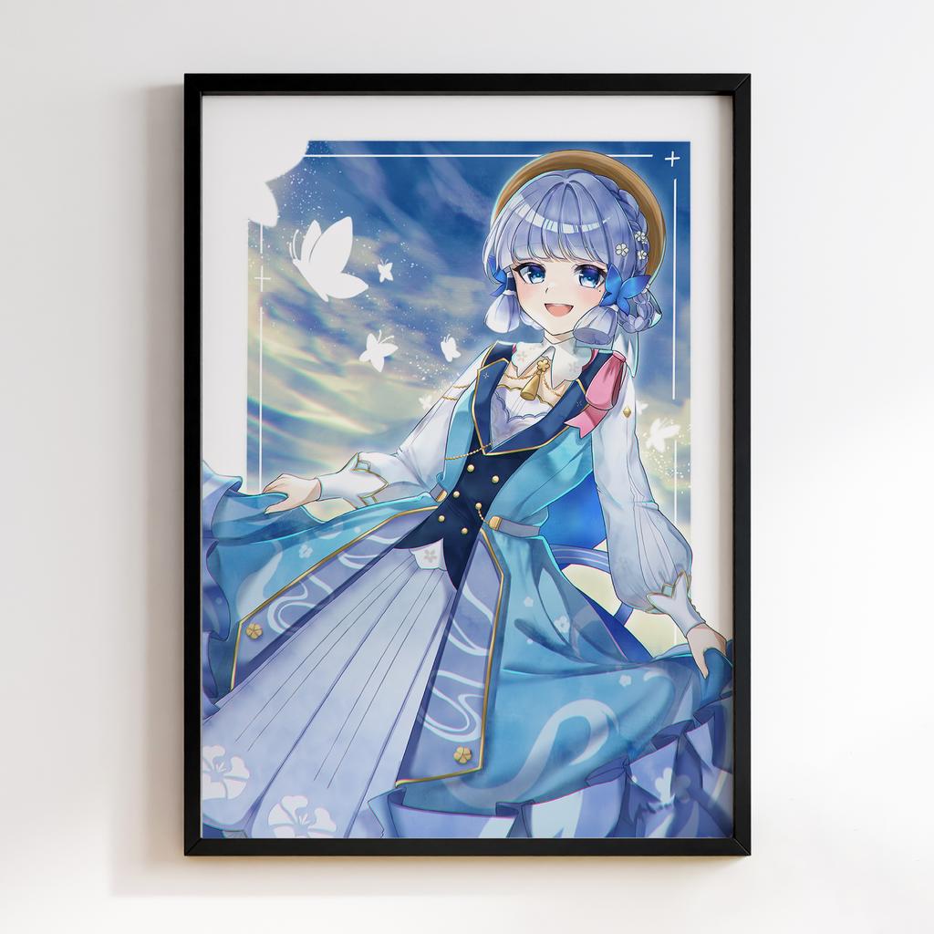 Постер Genshin Impact Kamisato Ayaka KIA27