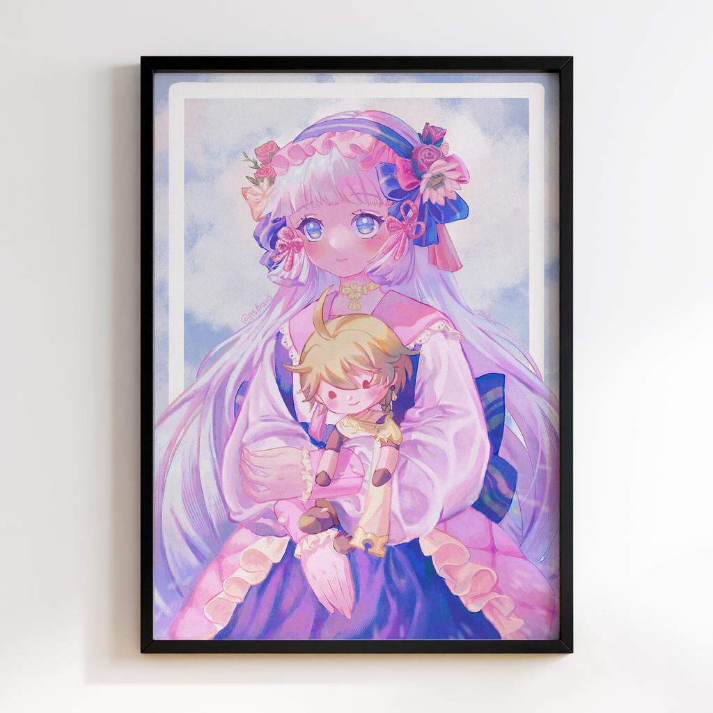 Постер Genshin Impact Kamisato Ayaka KIA28