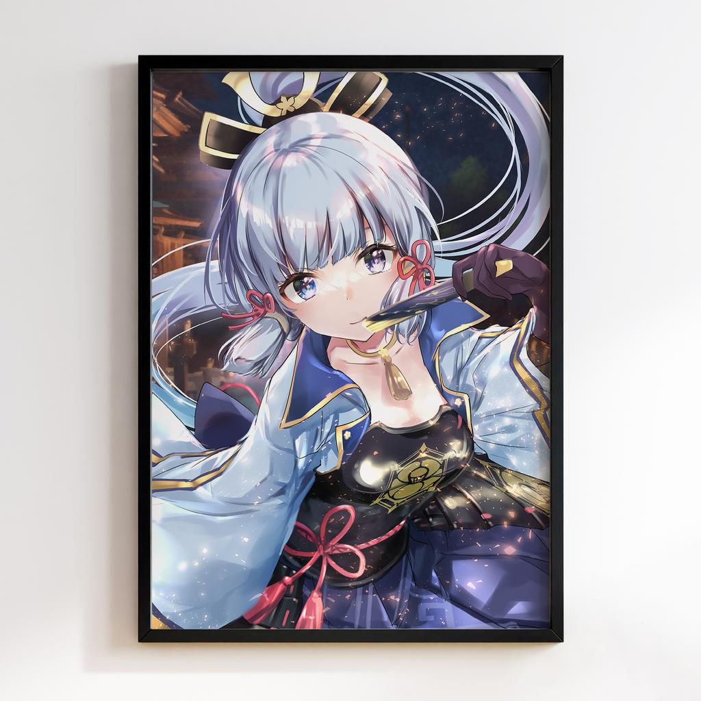 Постер Genshin Impact Kamisato Ayaka KIA29