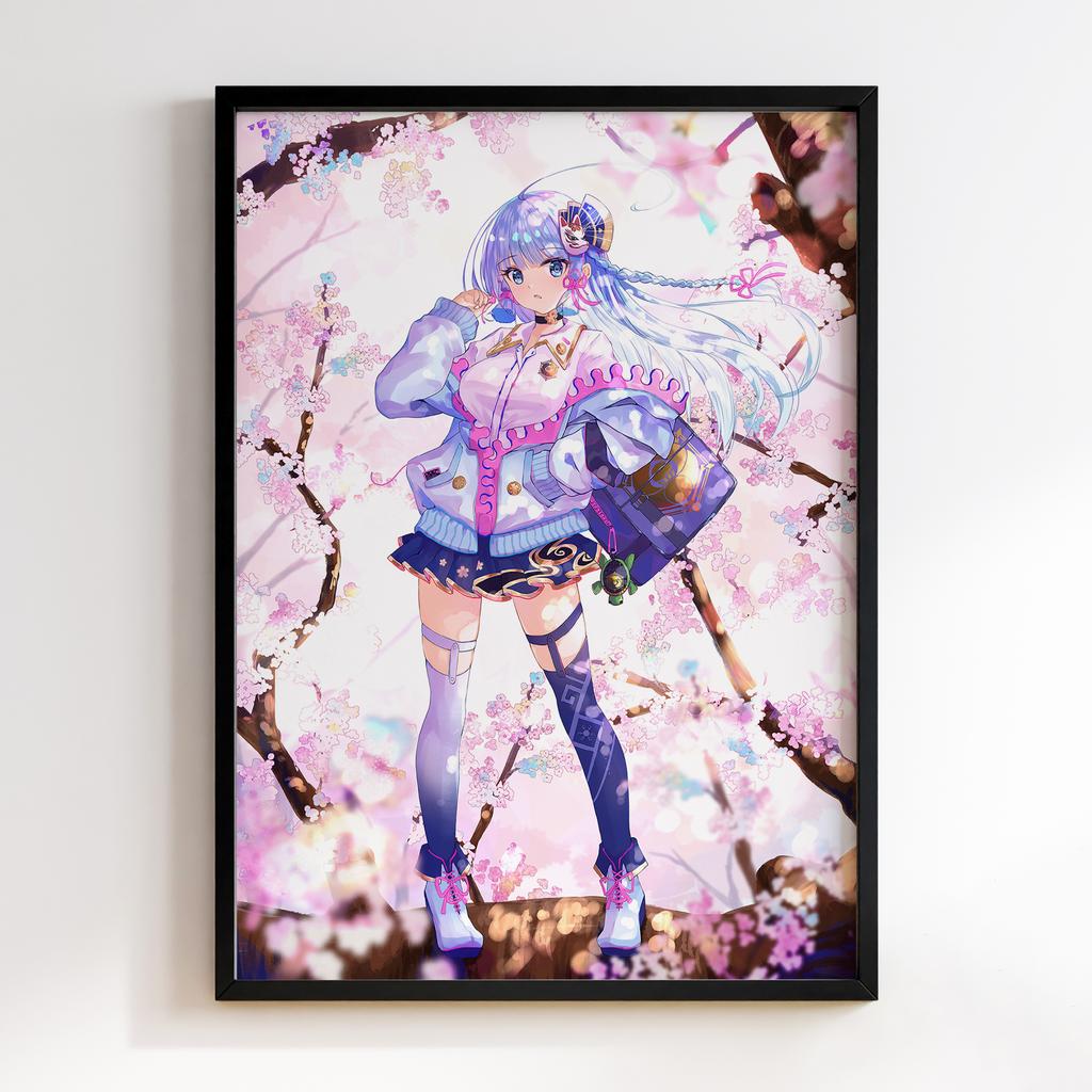 Постер Genshin Impact Kamisato Ayaka KIA31