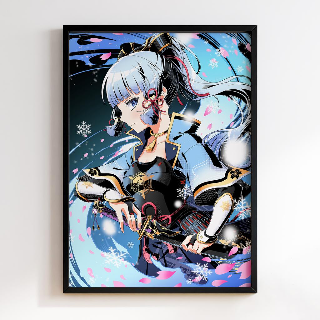 Постер Genshin Impact Kamisato Ayaka KIA32