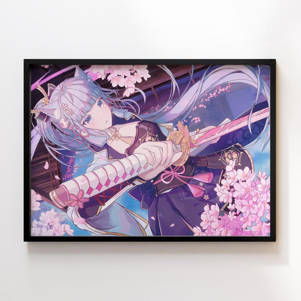 Постер Genshin Impact Kamisato Ayaka KIA37