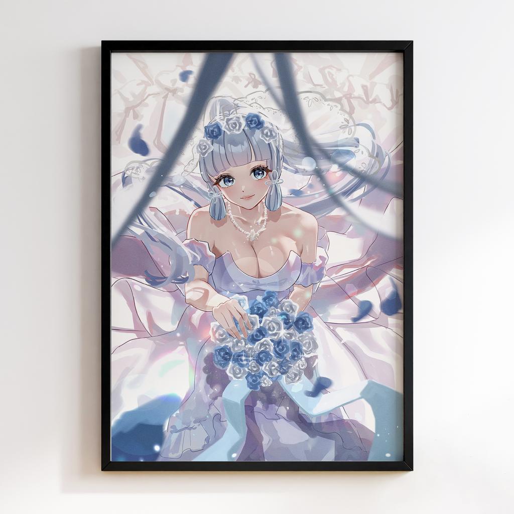 Постер Genshin Impact Kamisato Ayaka KIA41