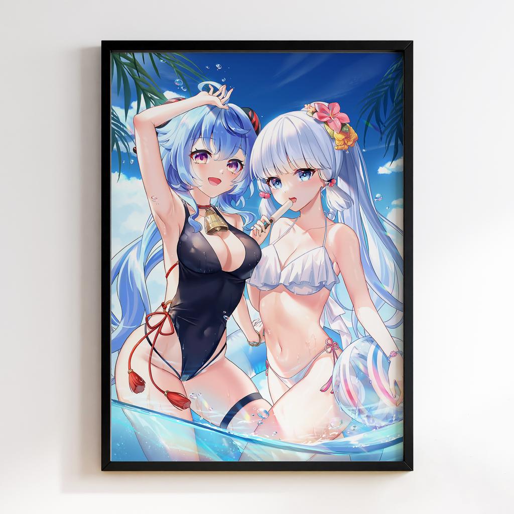 Постер Genshin Impact Kamisato Ayaka KIA42