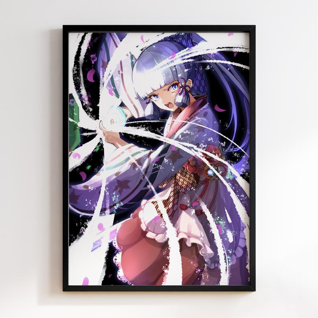 Постер Genshin Impact Kamisato Ayaka KIA43