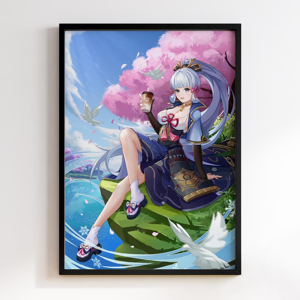 Постер Genshin Impact Kamisato Ayaka KIA46