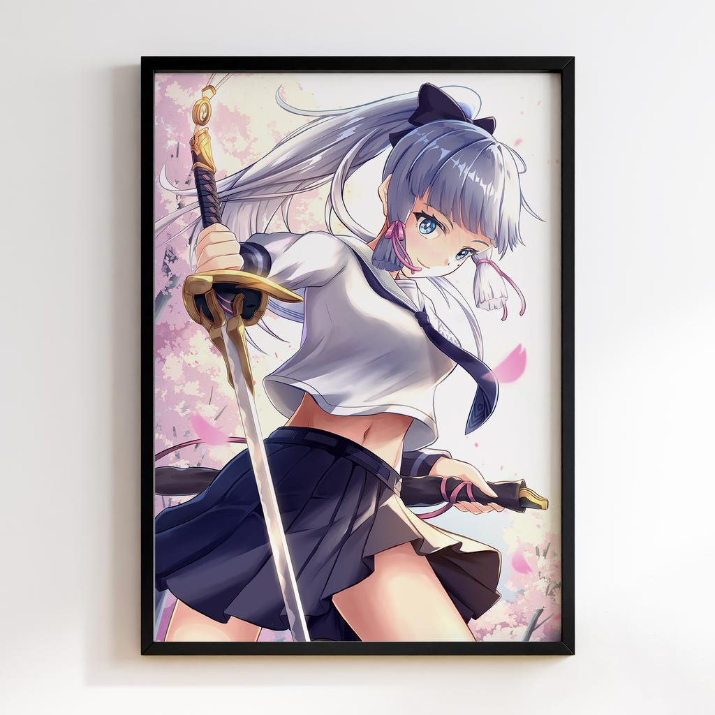 Постер Genshin Impact Kamisato Ayaka KIA47