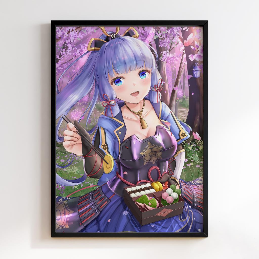 Постер Genshin Impact Kamisato Ayaka KIA49