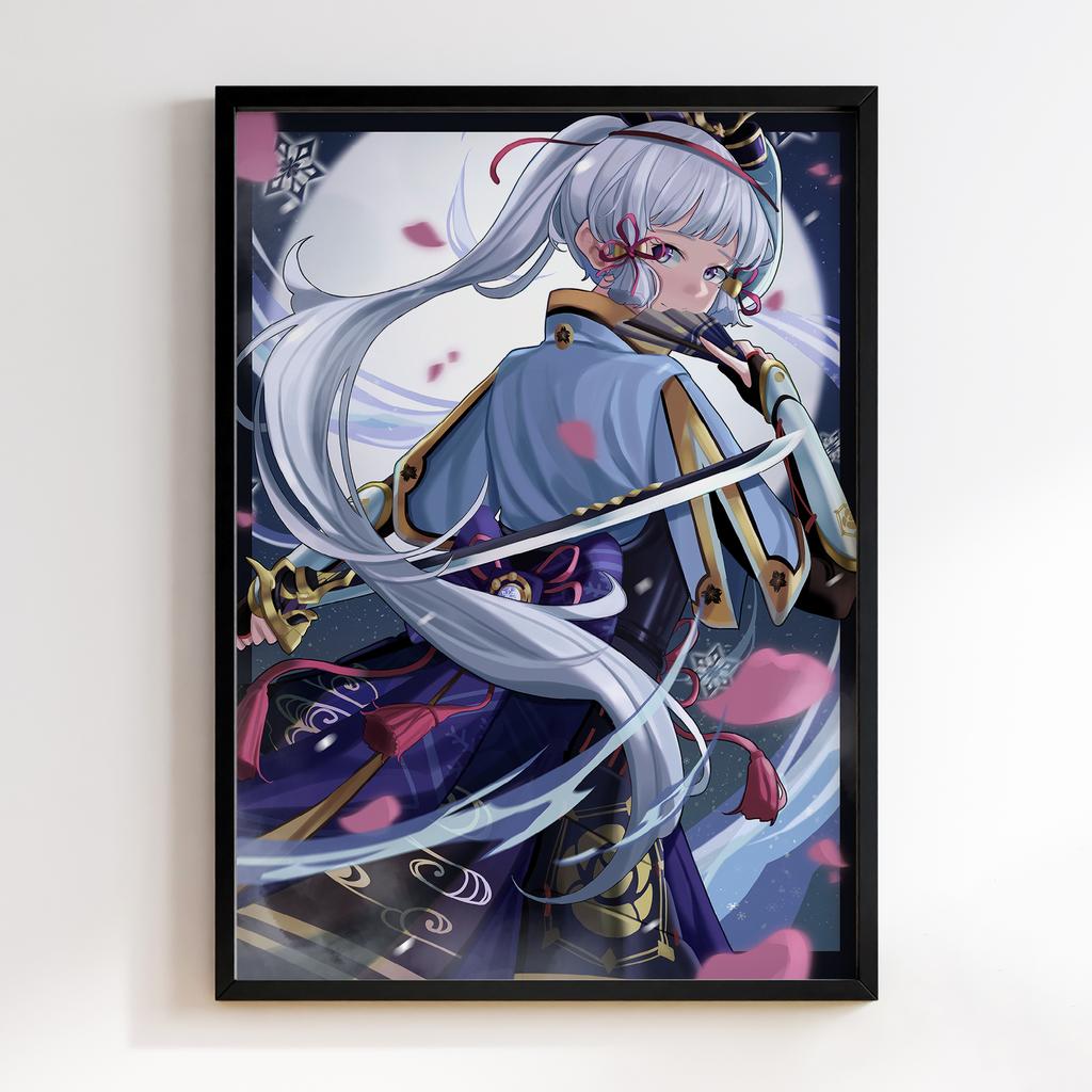 Постер Genshin Impact Kamisato Ayaka KIA50