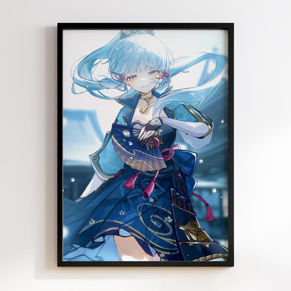 Постер Genshin Impact Kamisato Ayaka KIA51