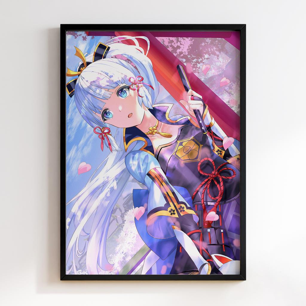 Постер Genshin Impact Kamisato Ayaka KIA52