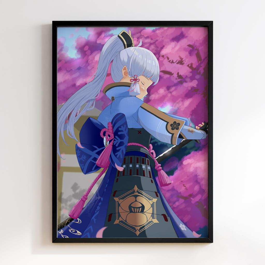 Постер Genshin Impact Kamisato Ayaka KIA54