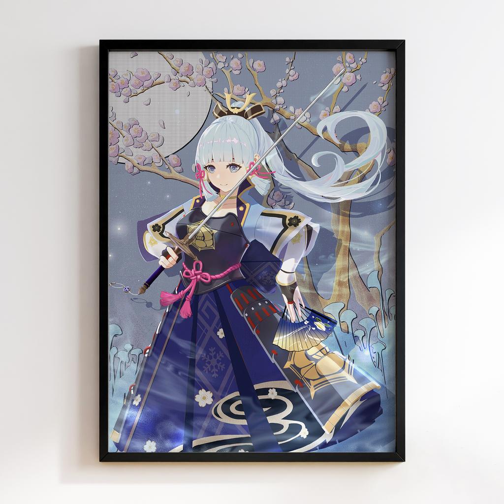 Постер Genshin Impact Kamisato Ayaka KIA59