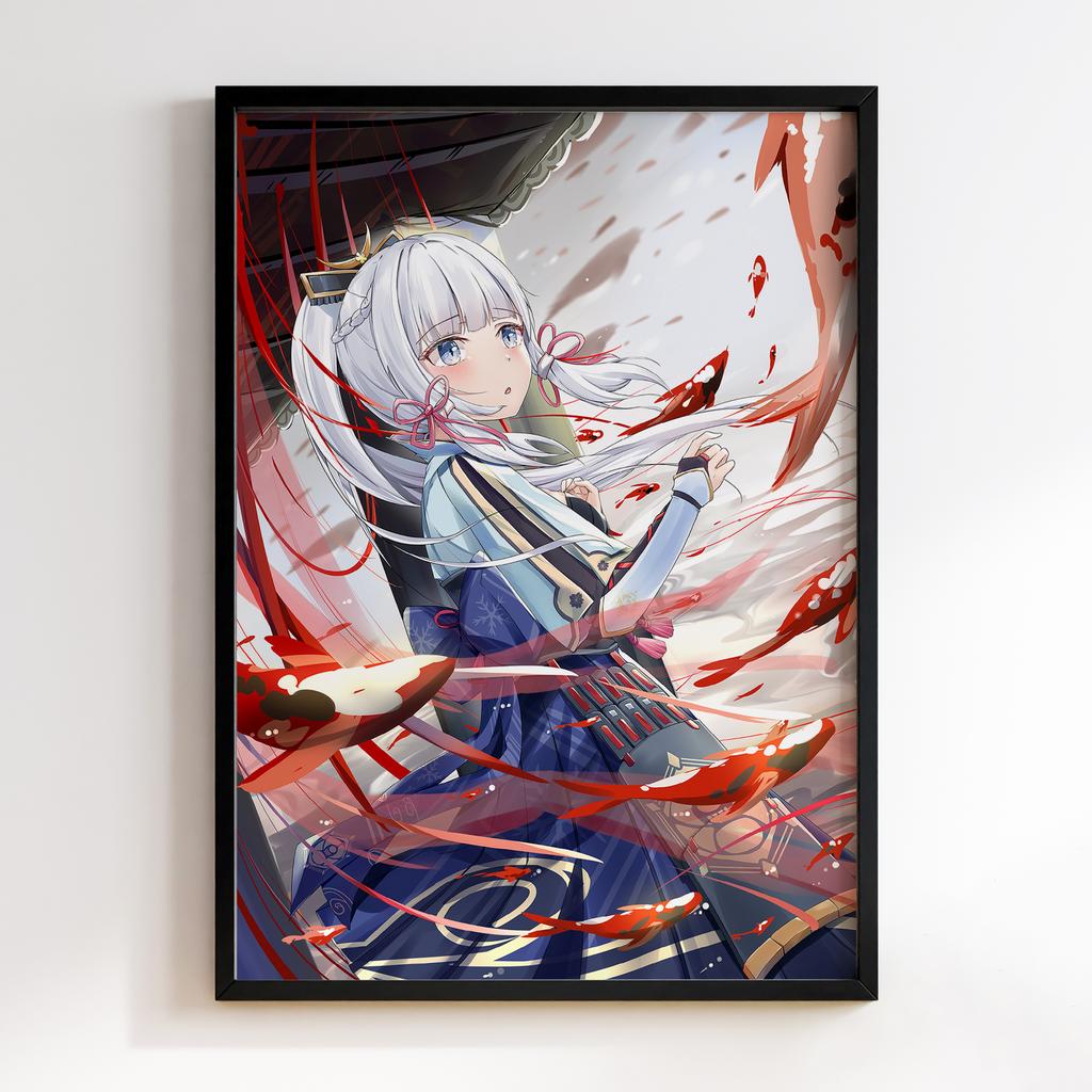Постер Genshin Impact Kamisato Ayaka KIA60